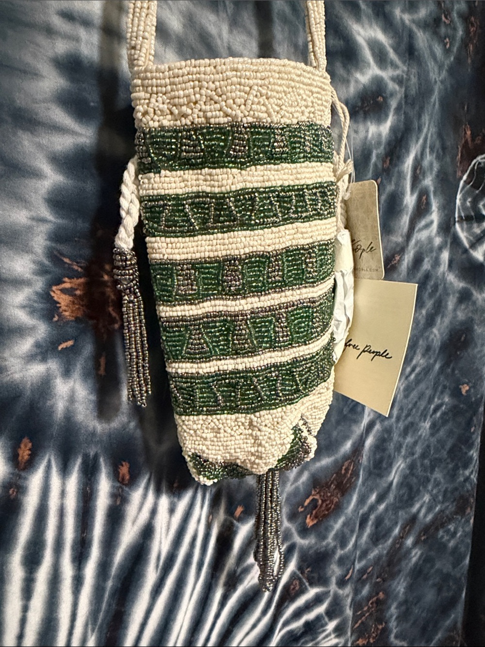 Free People Boho Beaded Bag Pouch - Picture 5 of 5